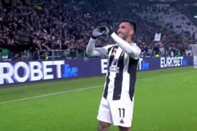 Il fantastico gol in solitaria di Nicol&#xE1;s Gonz&#xE1;lez sigilla la vittoria della Juventus