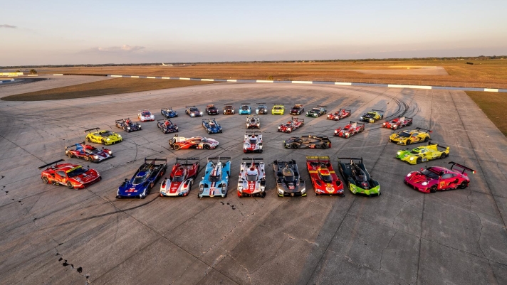 Collective shoot - FIA WEC Official Prologue - Sebring International Raceway - Sebring - USA -