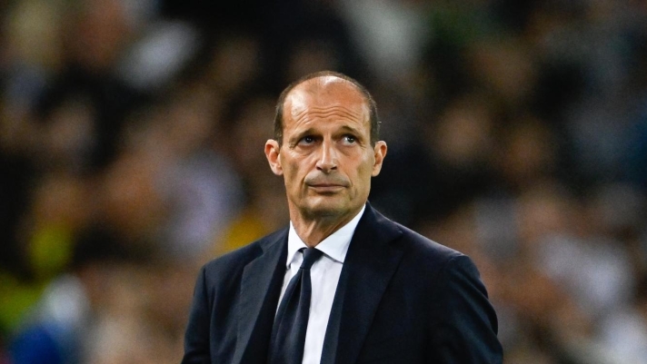 UDINE, ITALY - JUNE 04: Head coach of Juventus Massimiliano Allegri looks on during the Serie A match between Udinese Calcio and Juventus at Dacia Arena on June 04, 2023 in Udine. (Photo by Daniele Badolato - Juventus FC/Juventus FC via Getty Images)