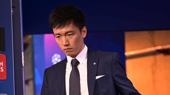 ISTANBUL, TURKEY - JUNE 10:  President of FC Internazionale Steven Zhang arrives at the stadium prior to the UEFA Champions League 2022/23 final match between FC Internazionale and Manchester City FC at Atatuerk Olympic Stadium on June 10, 2023 in Istanbul, Turkey. (Photo by Mattia Ozbot - Inter/Inter via Getty Images)