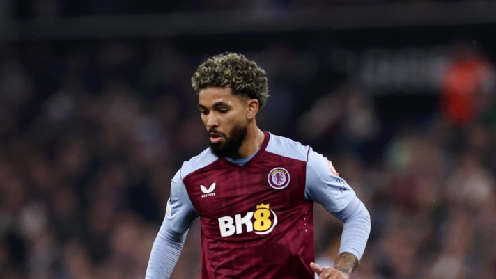 BIRMINGHAM, ENGLAND - MAY 02: Douglas Luiz of Aston Villa during the UEFA Europa Conference League 2023/24 Semi-Final first leg match between Aston Villa and Olympiacos FC at Villa Park on May 02, 2024 in Birmingham, England. (Photo by Naomi Baker/Getty Images) (Photo by Naomi Baker/Getty Images)
