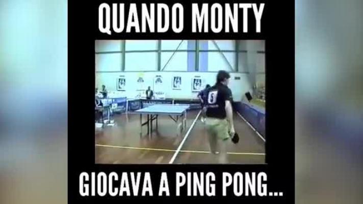 Ecco un video di Marco Montemagno quando era giocatore professionista di ping pong. Che talento...