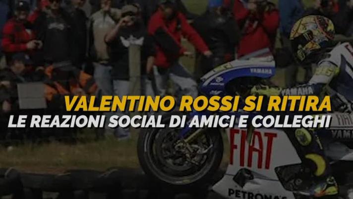 Oggi, 5 agosto 2021, Valentino Rossi ha annunciato il suo ritiro dalla MotoGp: ecco i messaggi social di colleghi e amici dedicati al nove volte Campione del Mondo