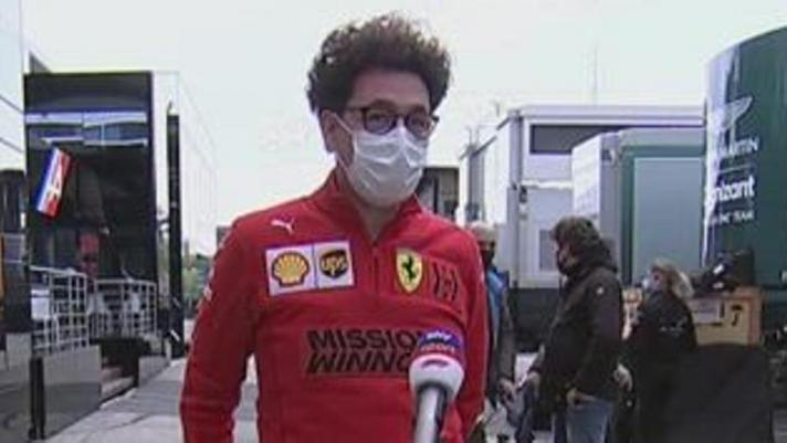 Dopo il Gp dell'Emilia Romagna di Formula 1, il team principal della Ferrari, Mattia Binotto, si mostra rammaricato