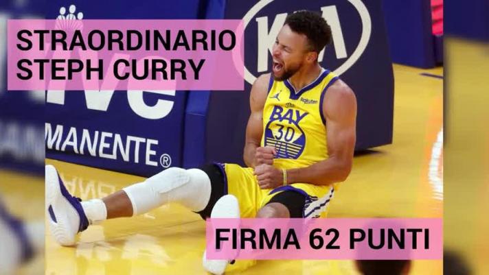 Stephen Curry firma 62 punti, suo massimo in carriera, nel 130-127 di Golden State su Portland. Ecco le reazioni sul web del mondo Nba e non solo