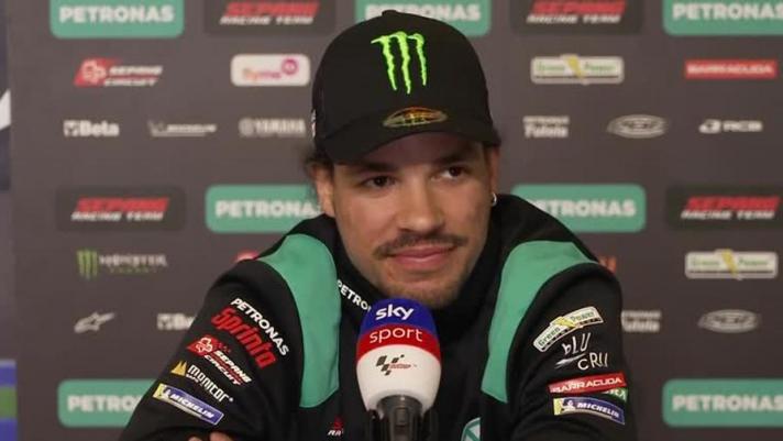 In vista del Gp di Francia della MotoGp, Franco Morbidelli, compagno di squadra di Valentino Rossi, parla in conferenza stampa