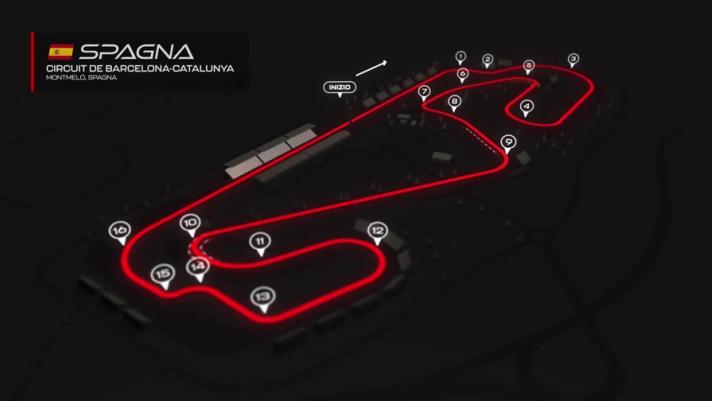 Analisi dei punti di frenata della pista catalana che ospita la quarta prova del Mondiale (dati by Brembo)