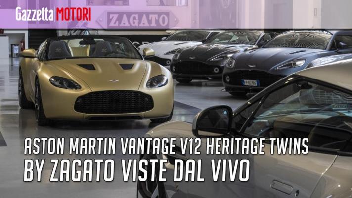 Nel 2019, per celebrare i 100 anni della carrozzeria italiana, sono nate le Aston Martin Vantage V12 Heritage Twins. Un progetto che racchiude in sé tutto il meglio che i due marchi e offerte, solo in coppia, a 19 fortunati clienti. Il tetto a doppia bolla e la scocca in fibra di carbonio le donano un tocco di esclusività, ma ci sono state migliorie anche a livello tecnico. Il motore 12 cilindri raggiunge ben 600 Cv di potenza massima. Il  valore in fase di vendita si attesta sui 1,7 milioni di euro