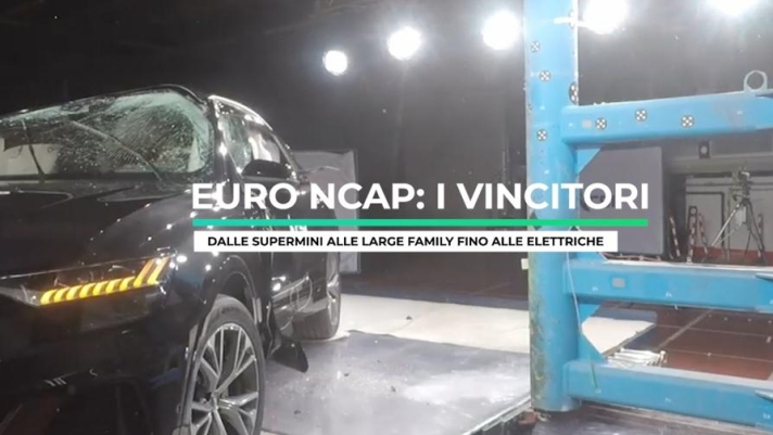 Dalle piccole utilitarie ai maxi suv fino alle elettriche, tutte le migliori auto e i loro risultati dopo i test di Euro NCAP