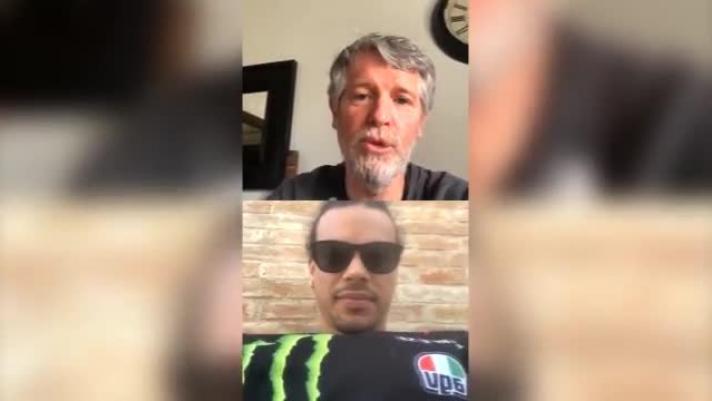 Il pilota della Yamaha Petronas Franco Morbidelli, in diretta Instagram con il nostro Paolo Ianieri, ha parlato della prossima stagione e della possibilità di essere il futuro compagno di Valentino Rossi