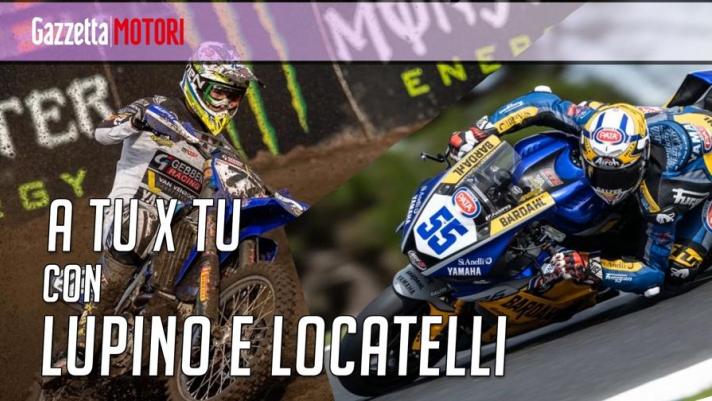 Alessandro Lupino nel Motocross, Andrea Locatelli nella Supersport: due grandi piloti della Yamaha raccontano la loro carriera in due specialità così differenti