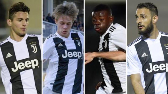 Hanno dai 17 ai 21 anni: Luca Coccolo, Hans Nicolussi Caviglia, Paolo Gozzi e Grigoris Kastanos rappresentano un vivaio d'oro per i bianconeri