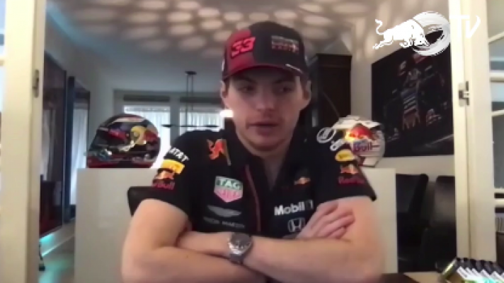 Il pilota olandese Max Verstappen (Red Bull) sulla ripresa del campionato dichiara: "Spero si corra presto in Olanda"