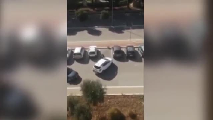 A Terlizzi (Bari) la proprietaria ha condiviso sui social le immagini del furto: in 10 secondi i ladri riescono a compiere il reato spingendo il suv con un'altra auto