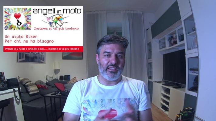 In questo video del 2019, del volontario di Angeli in moto Luca Mascelloni, viene spiegato come avviene ritiro e consegna dei farmaci salvavita ai malati di sclerosi multipla