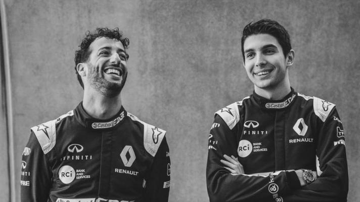 Manca meno di un mese all'inizio della stagione di Formula 1, che la Renault affronterà con Daniel Ricciardo ed Esteban Ocon (che ha preso il posto di Nicolas Hülkenberg). I due piloti promettono di essere la coppia più divertente del Mondiale.