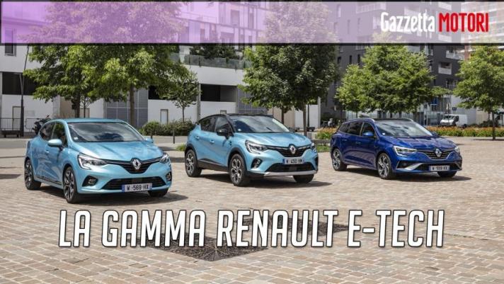 Renault propone la tecnologia ibrida E-Tech per tre auto di punta del marchio della losanga: Clio, Captur e Megane. L’ibrido di Renault è declinato sia in versione full hybrid che plug-in hybrid. In questa tecnologia c’è molta dell’esperienza sviluppata dalla casa francese in Formula 1