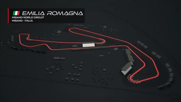 Un giro virtuale sul circuito di Misano che ospiterà la terzultima tappa del Motomondiale 2021, per la seconda volta in stagione