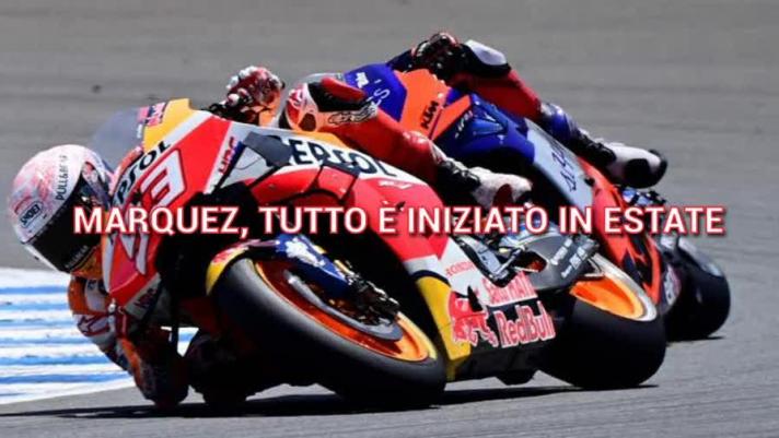 Marc Marquez è stato operato per la terza volta all'omero: le tempistiche per il suo ritorno in pista si dilatano