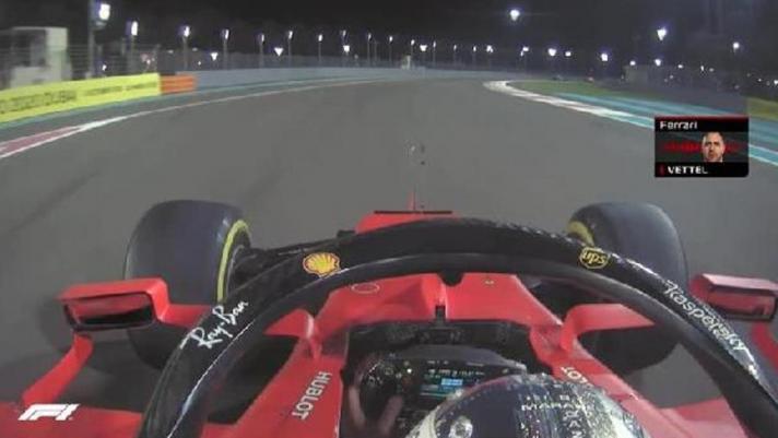 Al termine dle Gp di Abu Dhabi, Sebastian Vettel, via radio, “reinterpreta” la canzone di Celentano