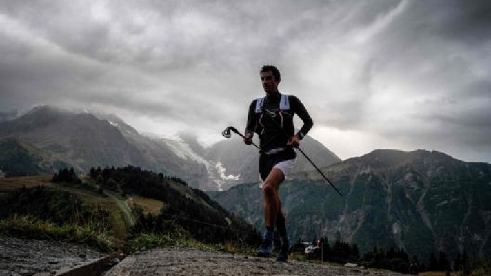 Kilian Jornet all’Ultra Trail del Monte Bianco AFP