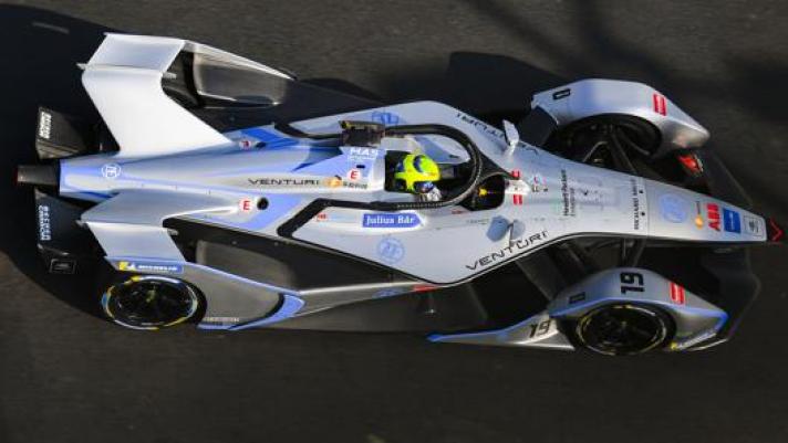 Felipe Massa alla guida della sua Formula E