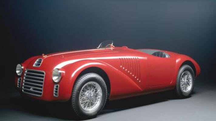 La Ferrari 125 S del 1947, anche lei esposta a Milano Autoclassica