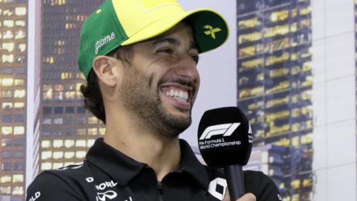 Daniel Ricciardo. Ap