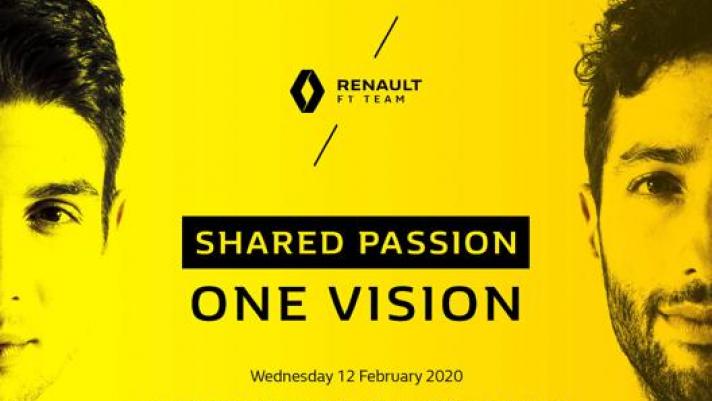 L’annuncio della presentazione Renault