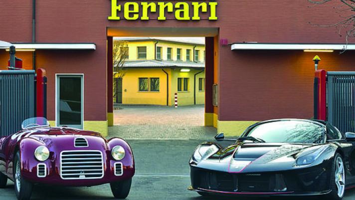 L'ingresso della sede della Ferrari