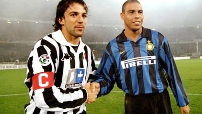 Del Piero e Ronaldo ai tempi di Juve e Inter