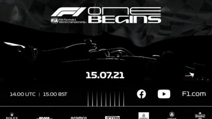 Il manifesto sul sito della Formula 1