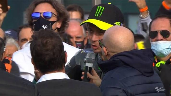 Le parole di Valentino Rossi al termine del GP di Misano, l'ultimo in Italia della sua straordinaria carriera.