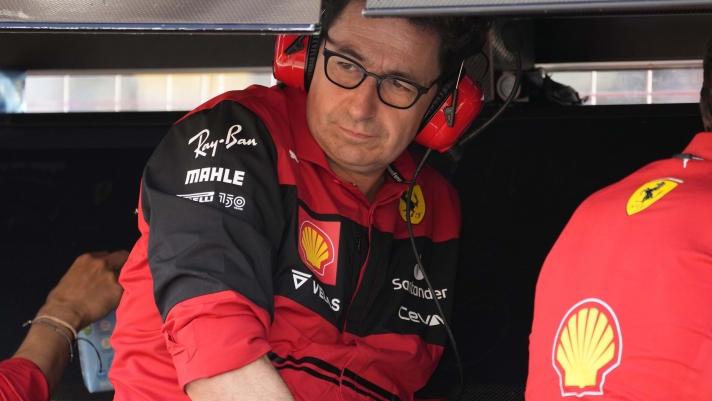 Mattia Binotto, team principal Ferrari. AP