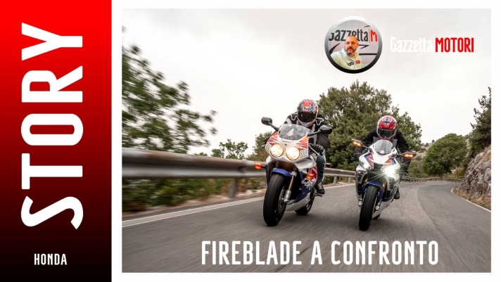 Honda Fireblade a confronto - Story