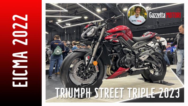 Eicma 2022 - Triumph Street Triple