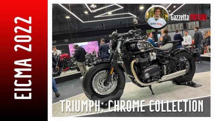 Eicma 2022 Triumph Chrome Collection