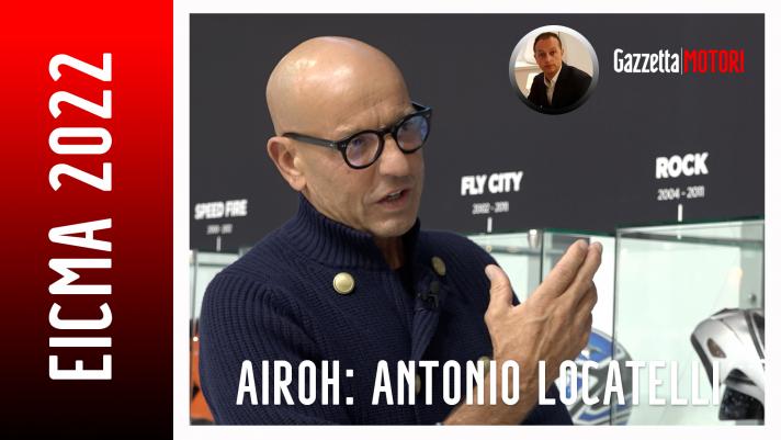 Airoh intervista con Locatelli