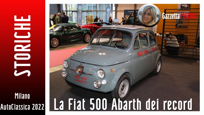 Milano AutoClassica 2022 - Fiat 500 Abarth