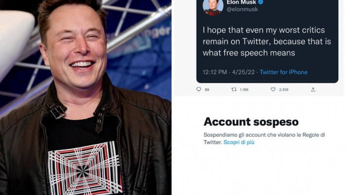 Twitter sospende account giornalisti che parlano di Elon Musk