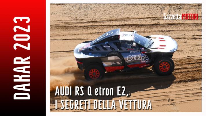 Audi Dakar segreti abitacolo