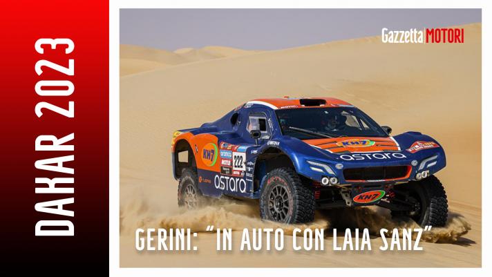 Dakar 2023, Gerini: "In auto con Laia Sanz ci siamo cappottati a 150 km/h"