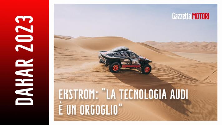 Ekstrom: "La tecnologia Audi è un orgoglio"
