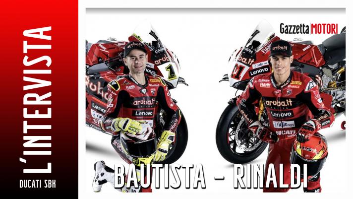 Ducati Superbike 2023: l'intervista a Bautista e Rinaldi