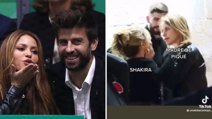 Shakira, Piqué e la suocera