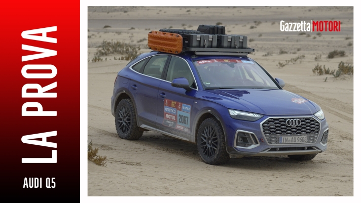Audi Q5, la prova nel deserto