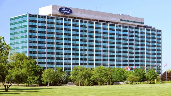 Ford Motor Company World Headquarters Building, Dearborn, Michigan, USA. May, 2012. (05/22/12)