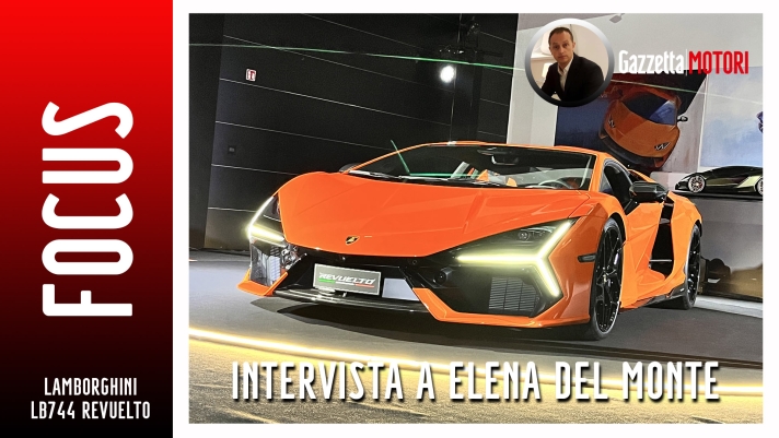Lamborghini LB744 Revuelto intervista ingegnere Elena Del Monte