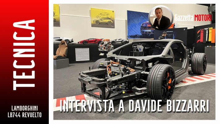 Lamborghini LB744 Revuelto intervista ingegnere Davide Bizzarri