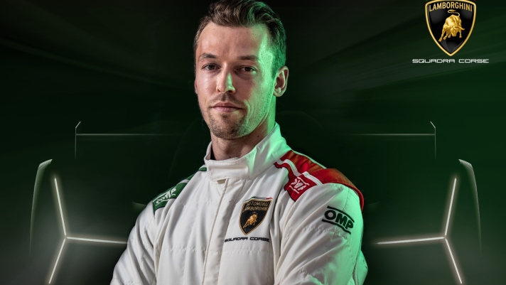 Lamborghini, intervista Daniil Kvyat nuovo pilota per Wec e Le Mans